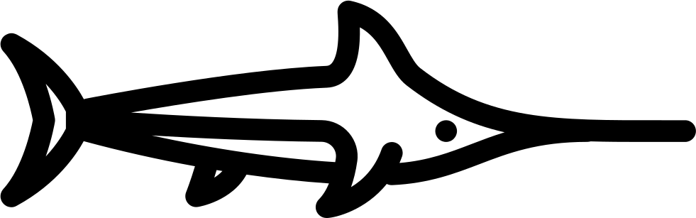 Big Swordfish Comments (981x307), Png Download