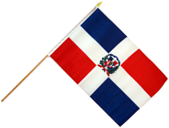 Print Page - Dominican Republic Flag (600x600), Png Download