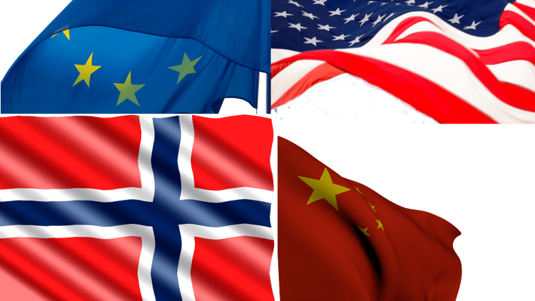China Transparent Usa - Eu China Us Trade War (777x437), Png Download