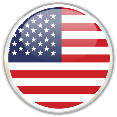 Flag Of Usa For English Idioma Español - English Arabic Language Icon (401x416), Png Download