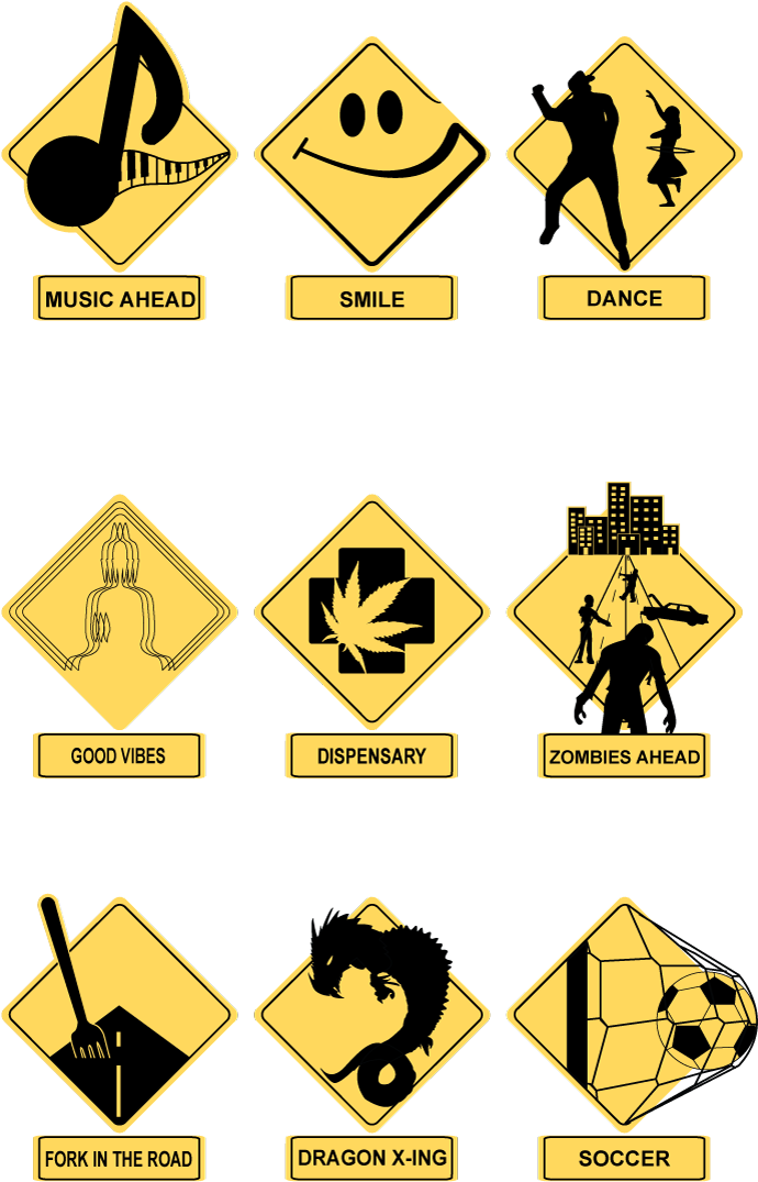 Road Sign Design (796x1163), Png Download
