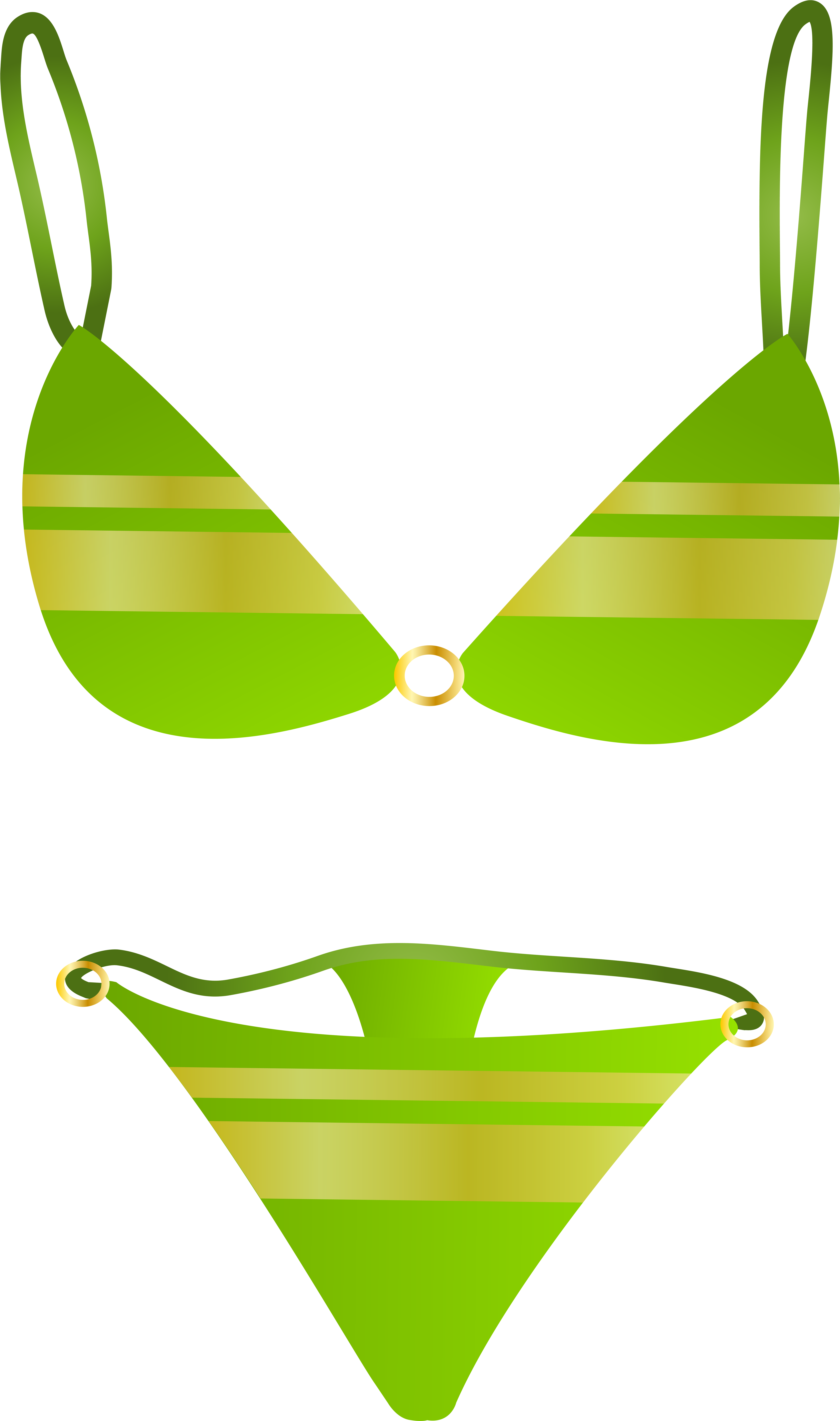 Green Swimsuit Png Clip Art - Swimsuit Clipart Png (4726x8000), Png Download