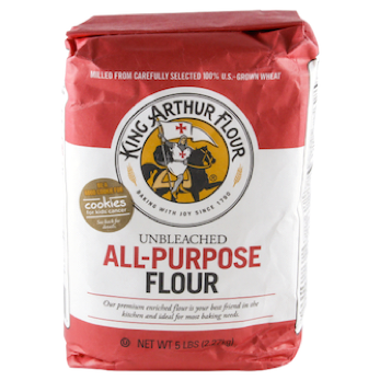 Kingarthur - King Arthur All Purpose Flour (380x400), Png Download