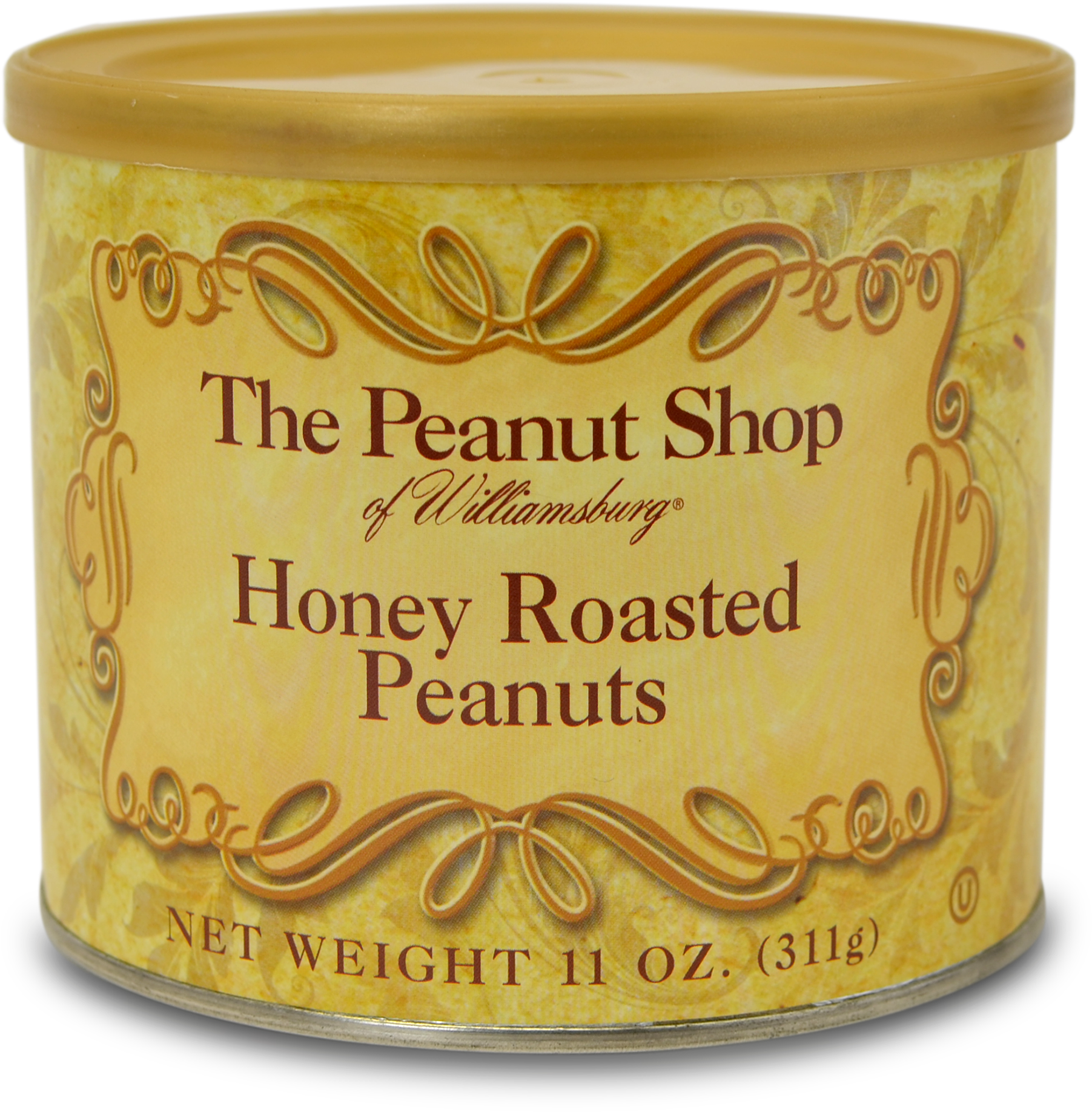 Peanut Shop Honey Roasted Peanuts - Peanut Shop Of Williamsburg Peanuts, Honey Roasted, (2000x2000), Png Download