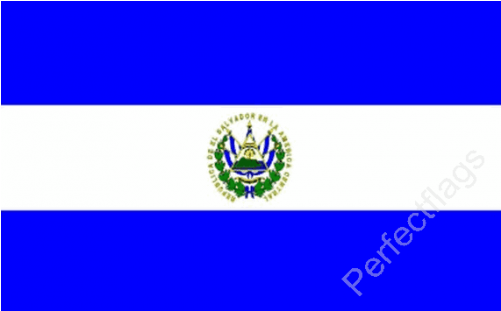 El Salvador Flag - El Salvador Flag Gif (500x500), Png Download