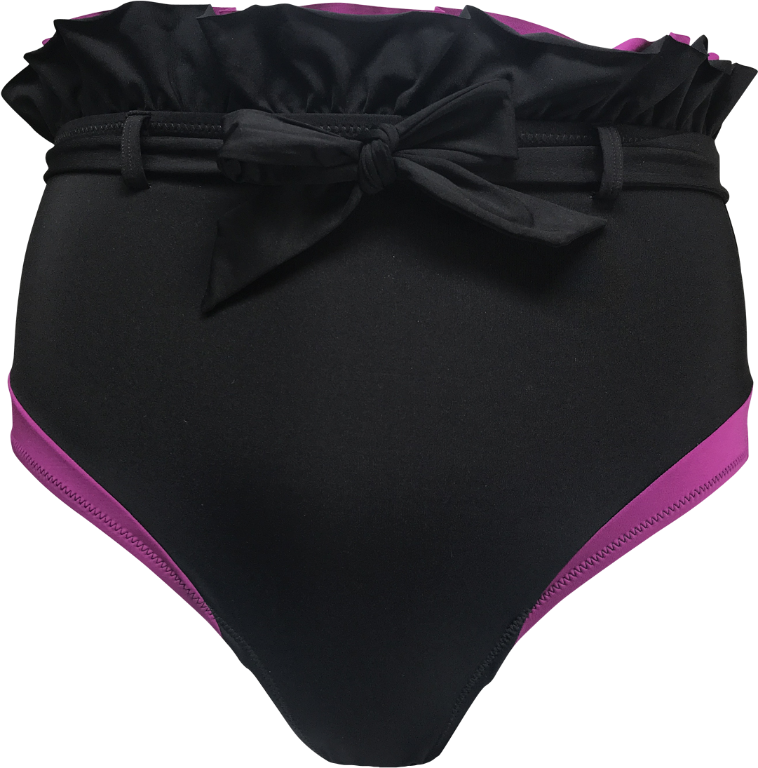 Cassis High-tie Swim Bottom - Bikini (1200x1500), Png Download