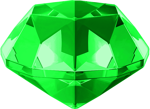 Download Emerald Png - Sonic Chaos Emeralds Green PNG Image with No