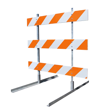 Type Iii Barricade 3 - Barricade Png (360x360), Png Download