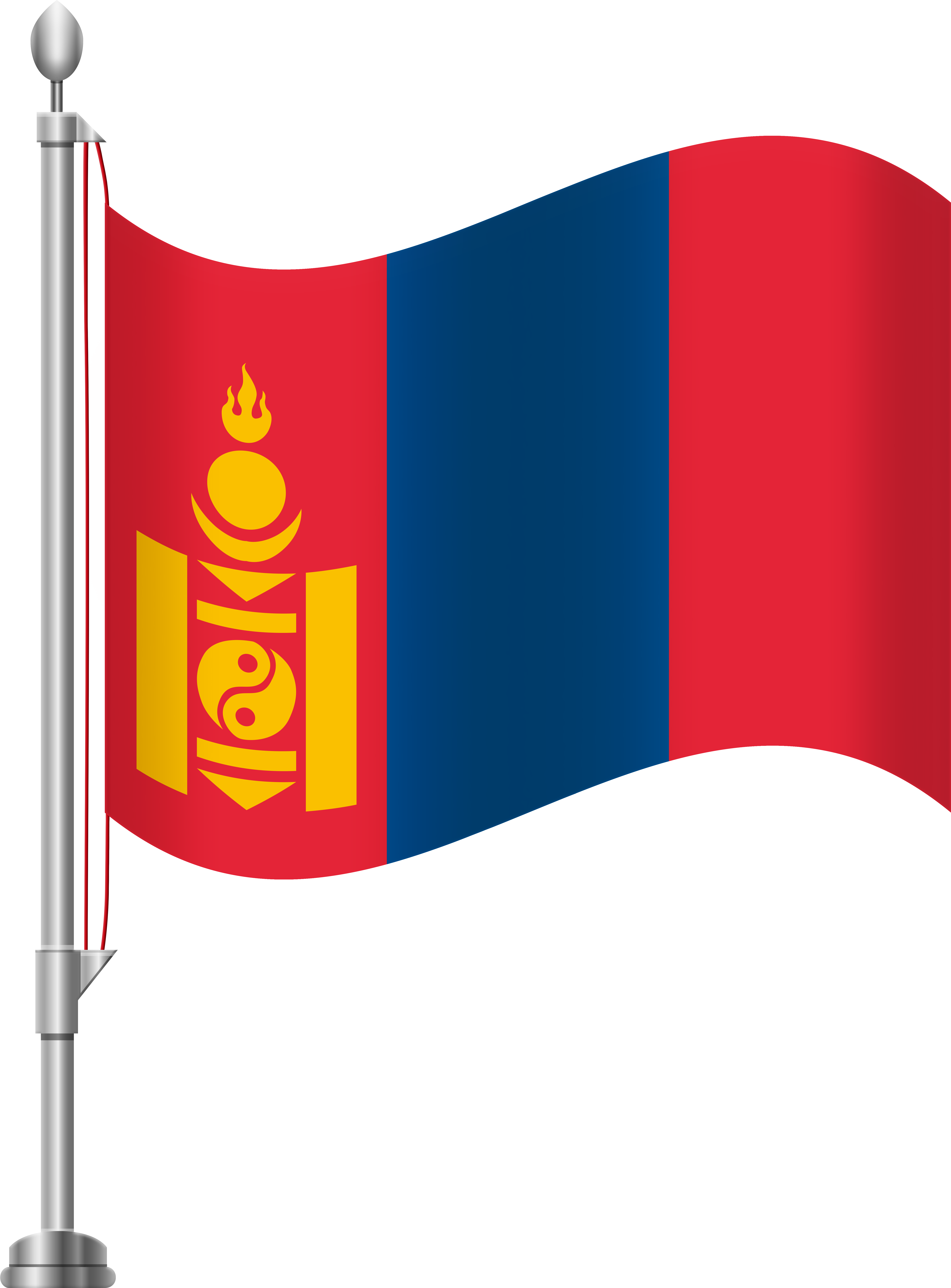 Mongolia Flag Png Clip Art (6141x8000), Png Download