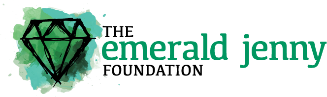 Cropped Emerald Jenny Logo - Emerald Text Png (687x226), Png Download
