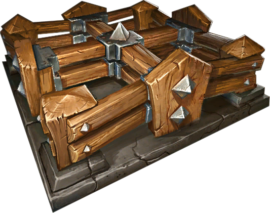 Trap Barricade - Orcs Must Die Traps (533x421), Png Download