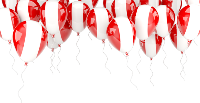 Illustration Of Flag Of Peru - Romania Frame Png (640x480), Png Download