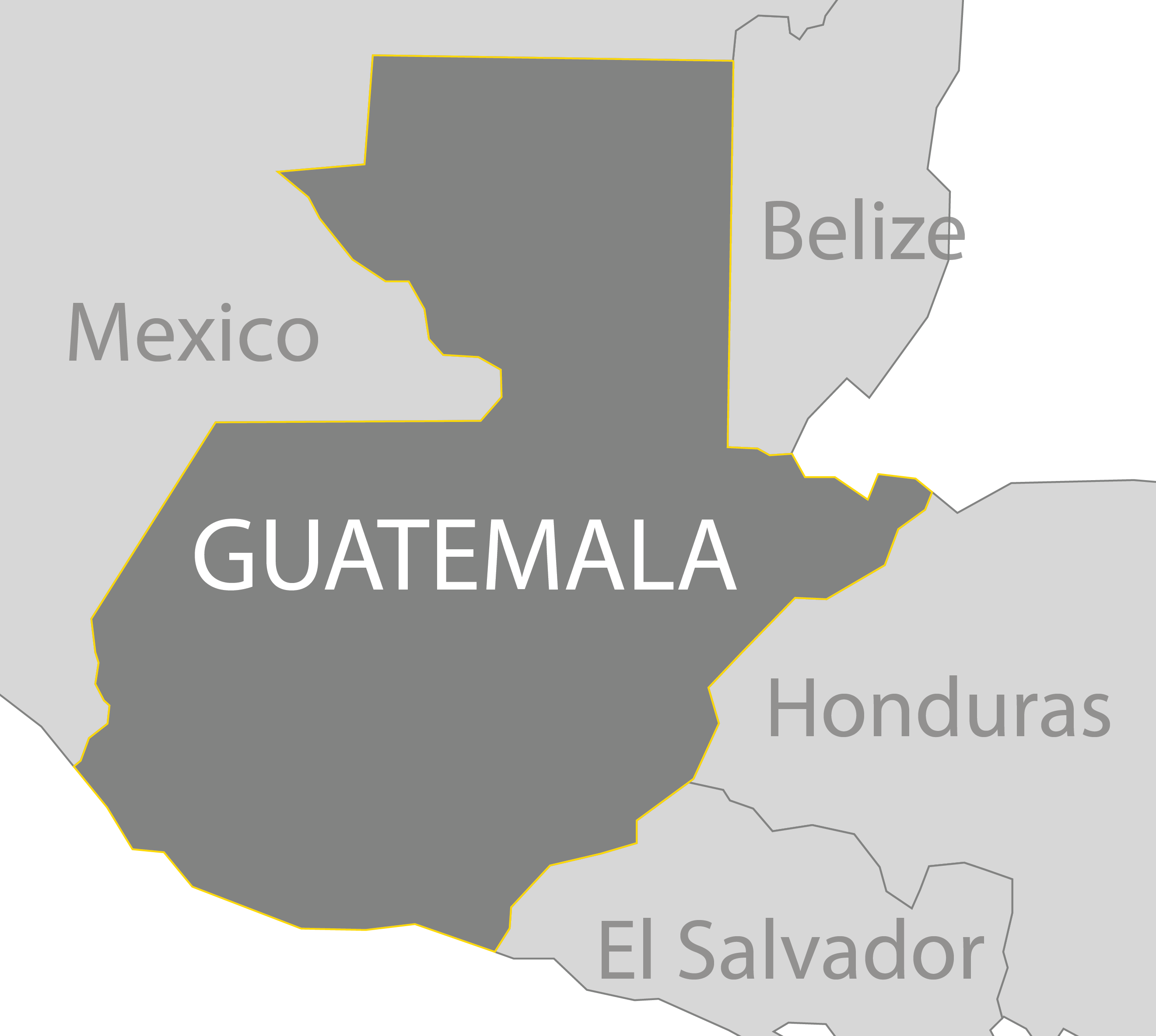Guatemala Map - Guatemala (2642x2367), Png Download