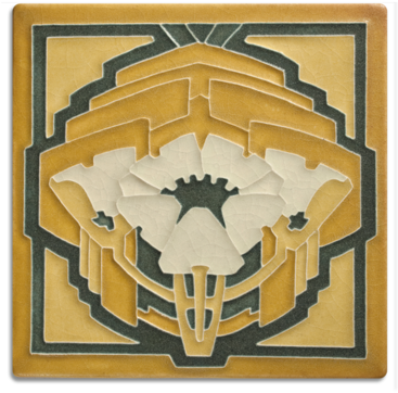 Art Deco - 2009 Calendars - Arts And Crafts Tiles [書籍] (480x480), Png Download