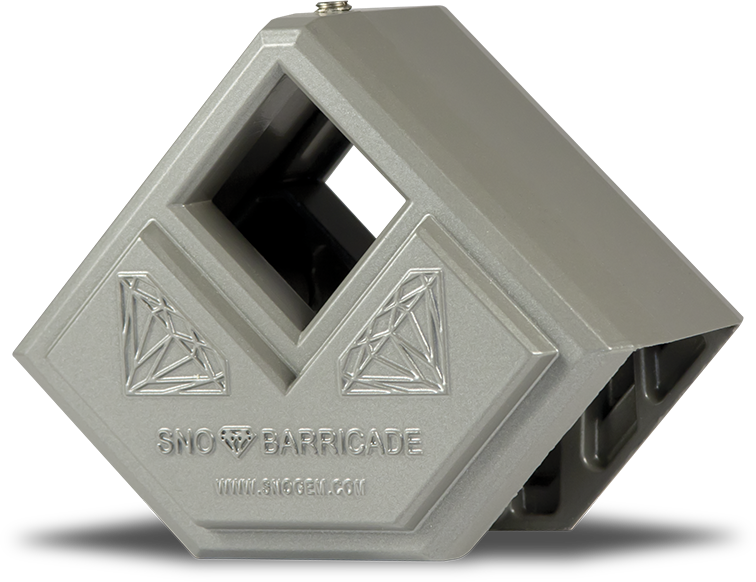 Barricade Plate For Sliding Snow & Ice - Wood (756x582), Png Download