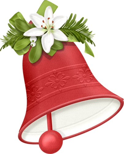 Xmas 6 - Gifs Campanas De Navidad (404x500), Png Download