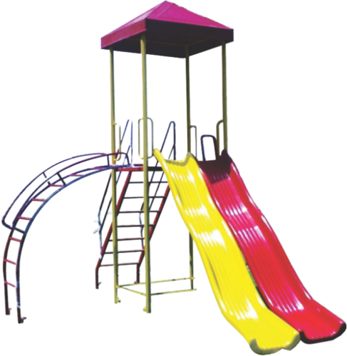 Playground Slide (487x500), Png Download