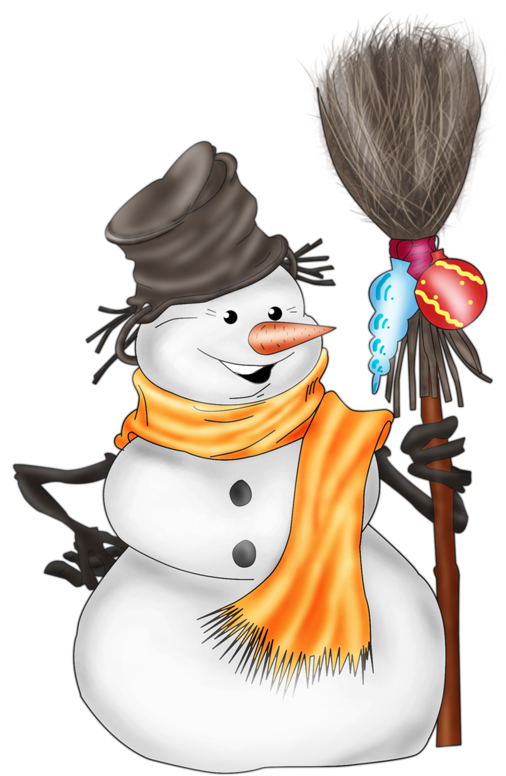 Chirstmas Clip Art Of Snowman - Snowman (553x800), Png Download