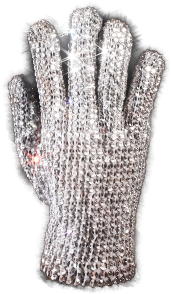 Michael Jackson Glove - Michael Jackson: Grasping The Spectacle [book] (350x600), Png Download