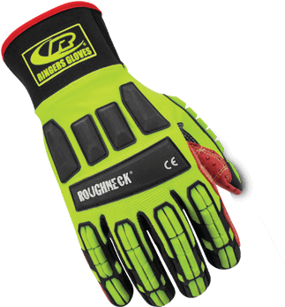 Ringers Gloves Safety Gloves - Roughneck Gloves (640x360), Png Download