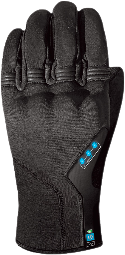 Thanks To The Rfid Chip Mounted Inside, It Can Replace - Gants Racer Troop 3 Noir Taille - L (419x850), Png Download