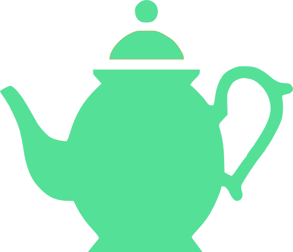 Duck Egg Blue Teapot Svg Clip Arts 600 X 517 Px (600x517), Png Download