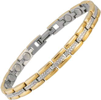 Lady Executive Regal Duet Magnetic Bracelet - Sabona Lady Executive Regal Duet Magnetic Bracelet, (360x360), Png Download