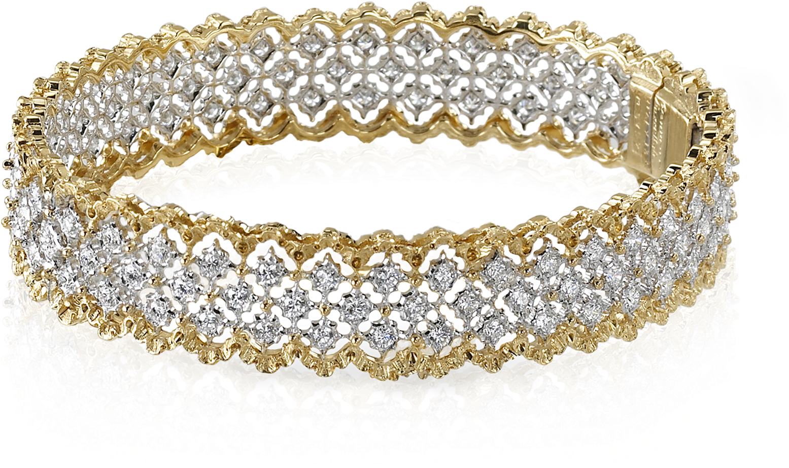 Buccellati - Bracelets - Rombi Bracelet - Jewelry - Buccellati Bracelets (1800x1800), Png Download
