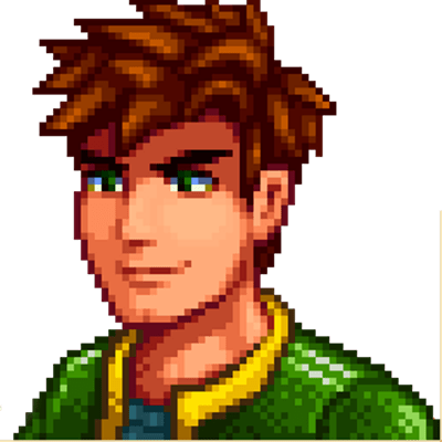 Stardew Valley Alex - Stardew Valley Characters Alex (400x400), Png Download