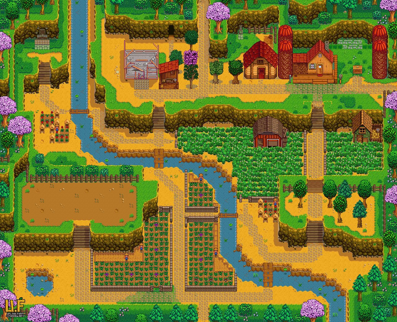 Year 2 Hilltop Goalsdiscuss - Stardew Valley Hilltop Farm (1280x1040), Png Download