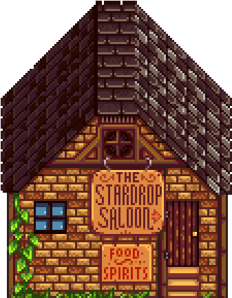 Tavern Stardew Valley (396x435), Png Download