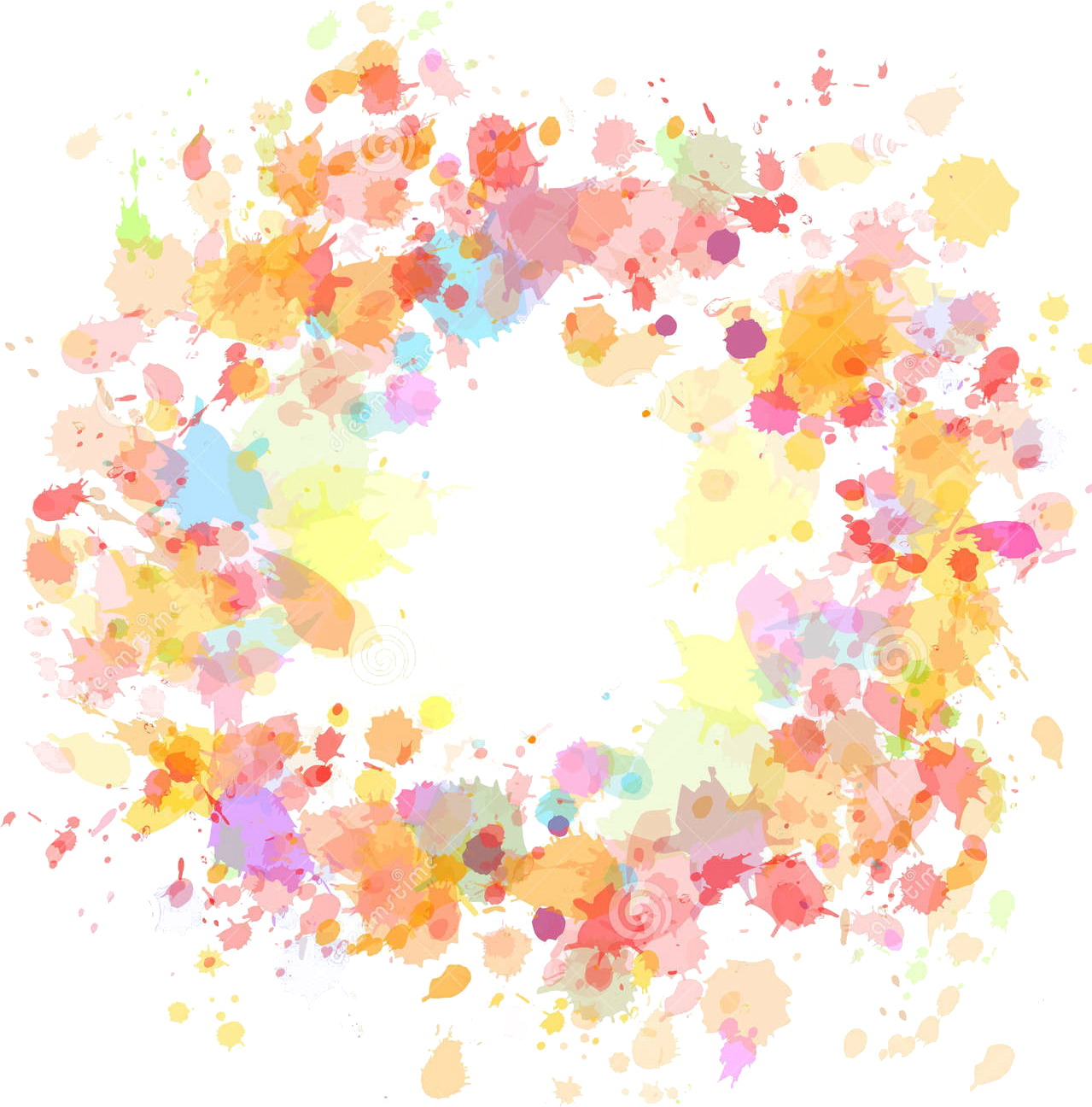 Watercolor Painting (1279x1296), Png Download