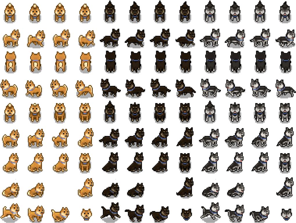 Stardew Valley Shiba Inu Shepherd Mix Husky Pets By - Stardew Valley Dog Replacement (1032x774), Png Download