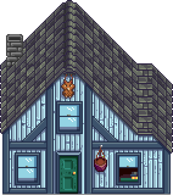 Stardew Valley 1 River Road (568x640), Png Download