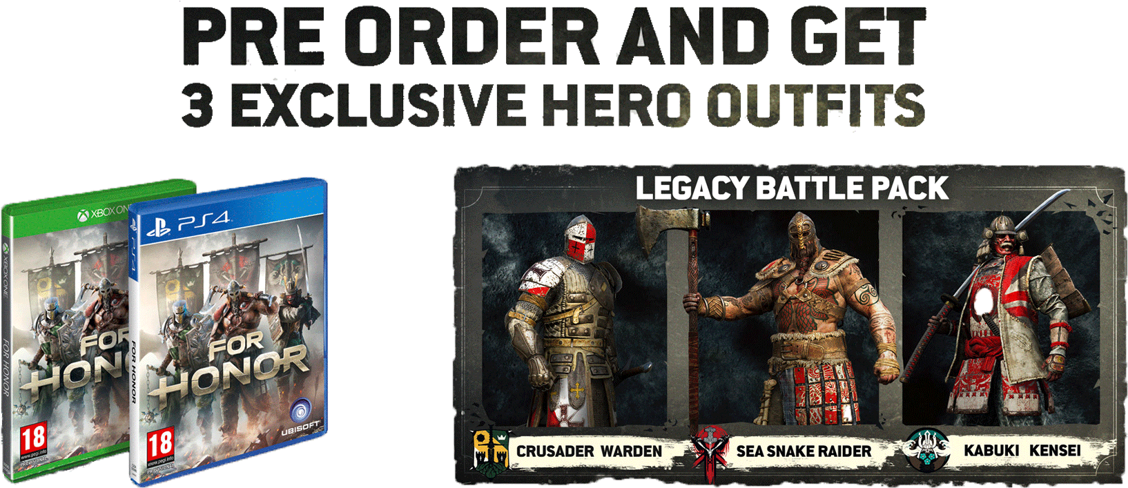 For-honor - Honor Xb-one Xbox One (1919x840), Png Download