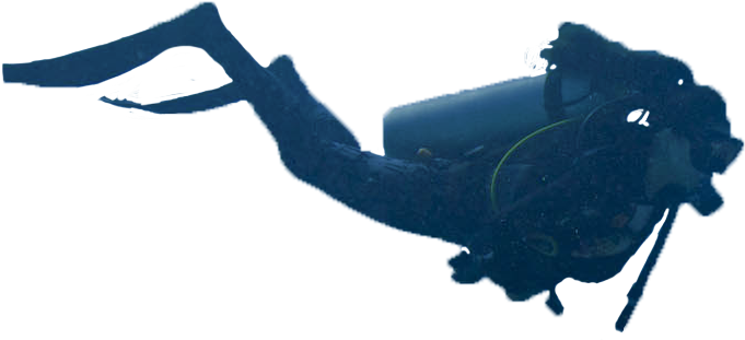 Snorkel Drawing Undersea Banner Download - Scuba Diving People Png (828x552), Png Download
