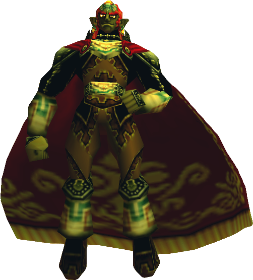 Ganondorf Ocarina Of Time (502x556), Png Download