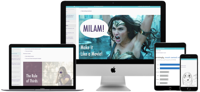 Boss Lessons Mockup Group - Portable Network Graphics (699x322), Png Download