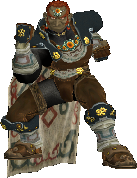 Ganondorf Is Not Based On Ocarina Of Time - Ganondorf Smash Melee (441x572), Png Download