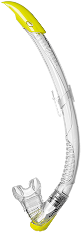 Aqua Lung Zephyr Snorkel - Aqualung Zephyr Clear/red (500x500), Png Download