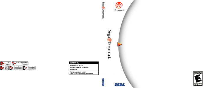 Sega Dreamcast Cover Template (700x298), Png Download