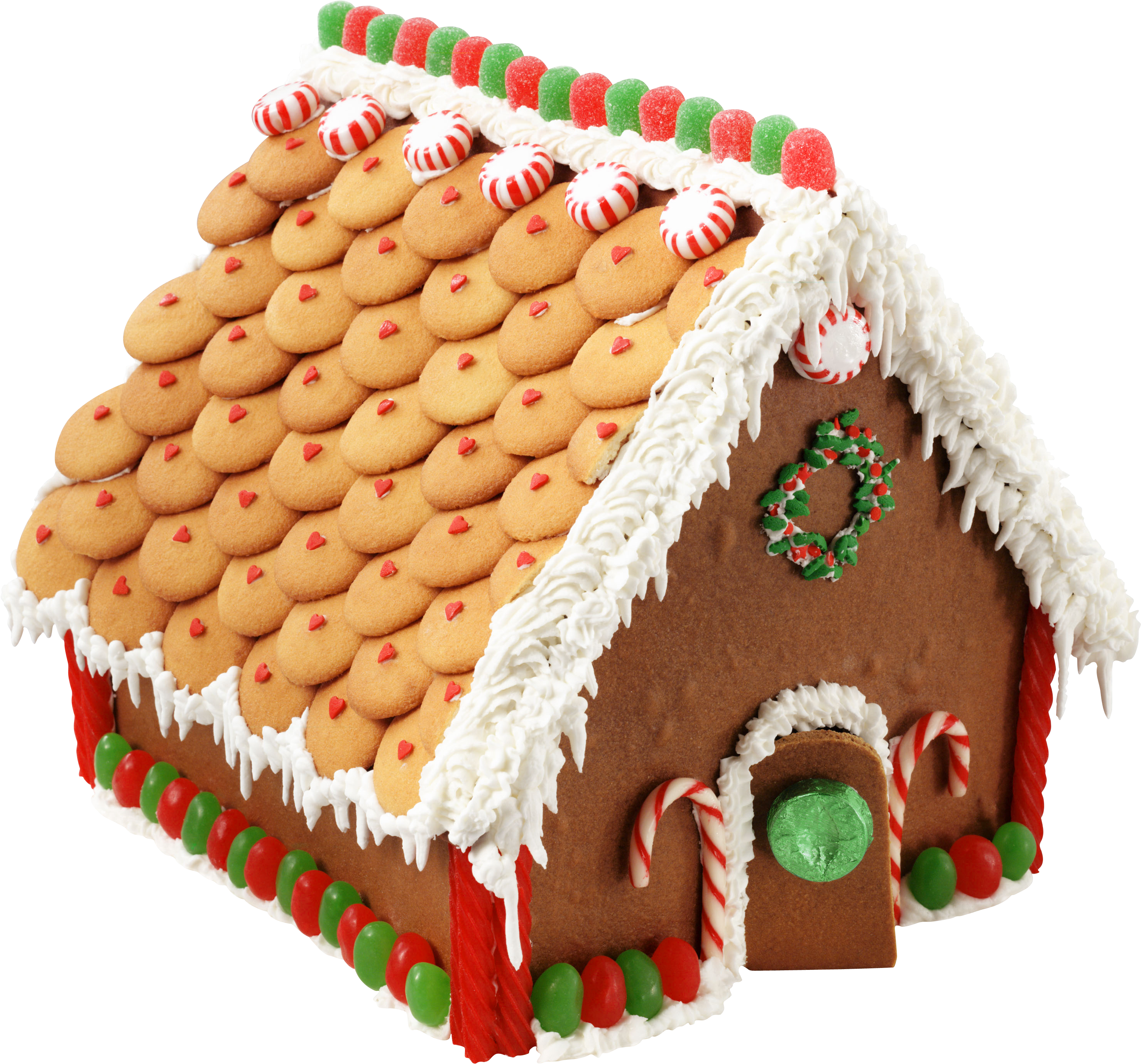 Large Transparent Gingerbread House Png Picture - Gingerbread House Decorating (3000x2802), Png Download