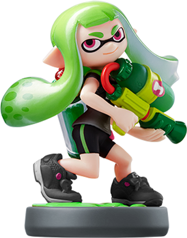 Amiibo - Inkling Girl - Splatoon V2 - Splatoon 2 Amiibo (640x480), Png Download