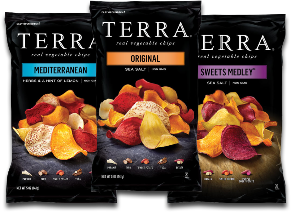 25851 Base Trial Pack V13 - Terra Chips Exotic Vegetable Chips Mediterranean, 5 (1000x750), Png Download