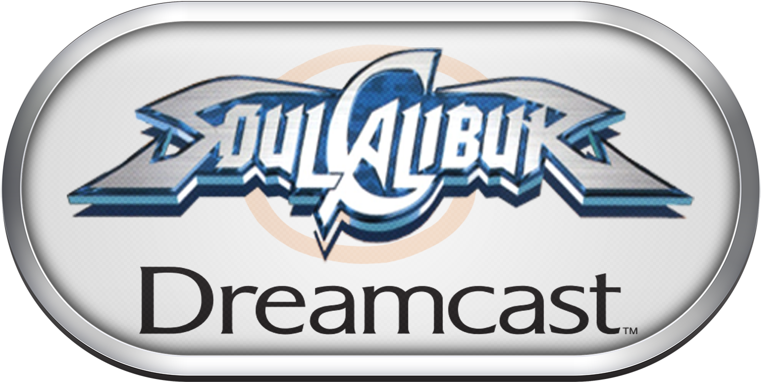 Sega Dreamcast Silver Ring Clear Game Logo Set - Soul Calibur Font (1506x756), Png Download
