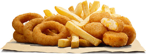 Onion Ring And Nuggets Png (500x540), Png Download