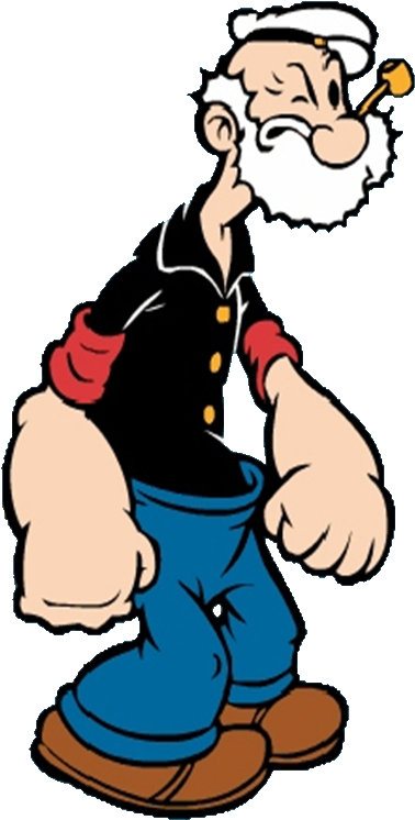 #seapappy #popeye #pappy #cartoon #animation #clipart - Poopdeck Pappy (425x793), Png Download