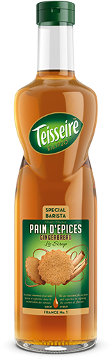 Teis Barista Gingerbread 70cl Png - Teisseire Caramel Coffee Syrup 1 Litre (346x535), Png Download