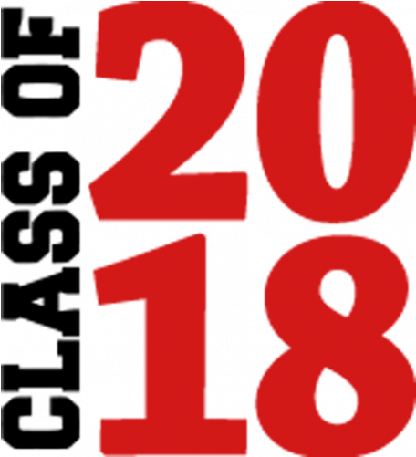 Graphic Library Download Of Temporary Tattoo - Red Class Of 2018 (500x500), Png Download