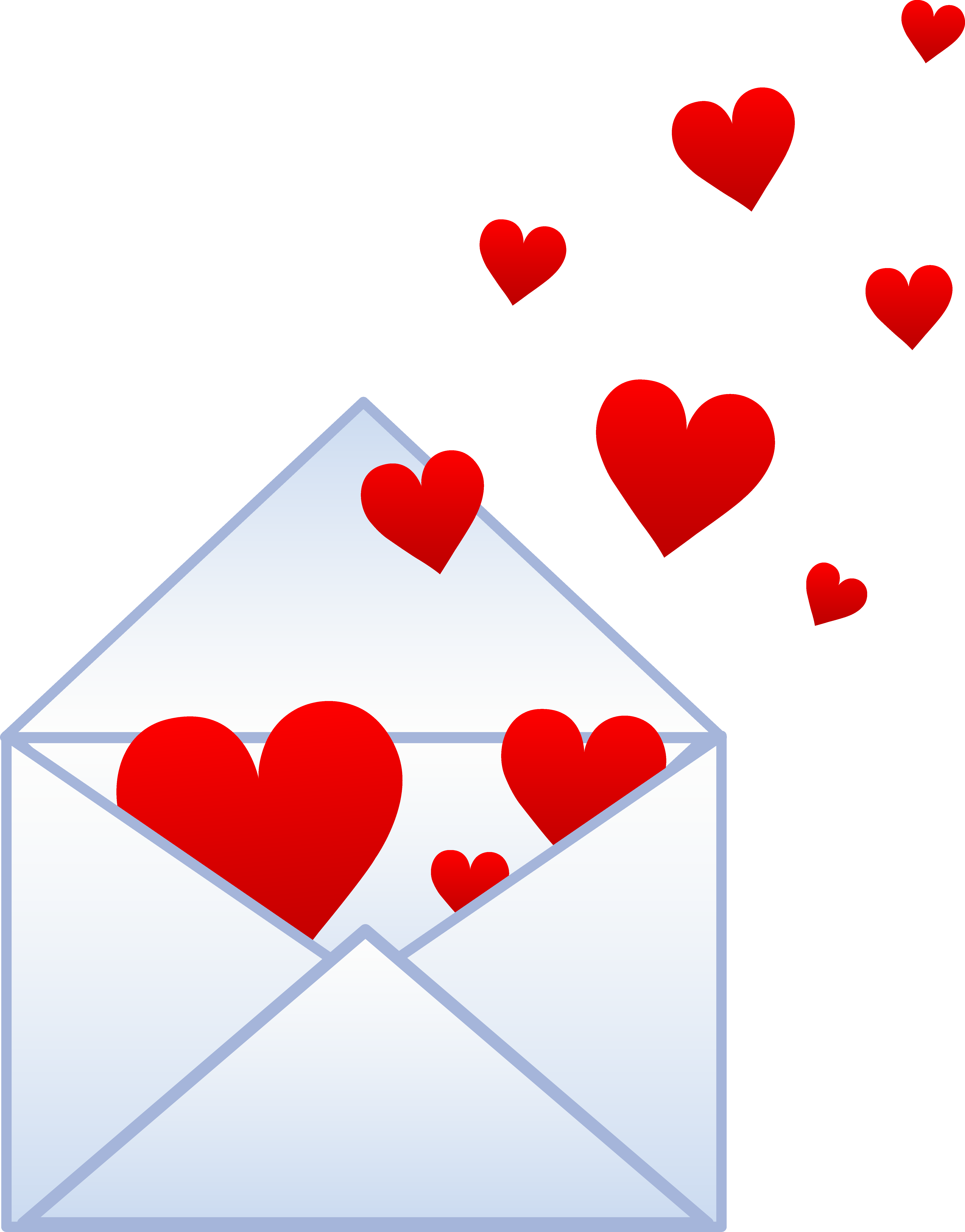 Love - Love Letter Clipart (5405x6903), Png Download